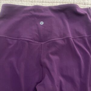 Lululemon mini flare x short Dramatic magenta